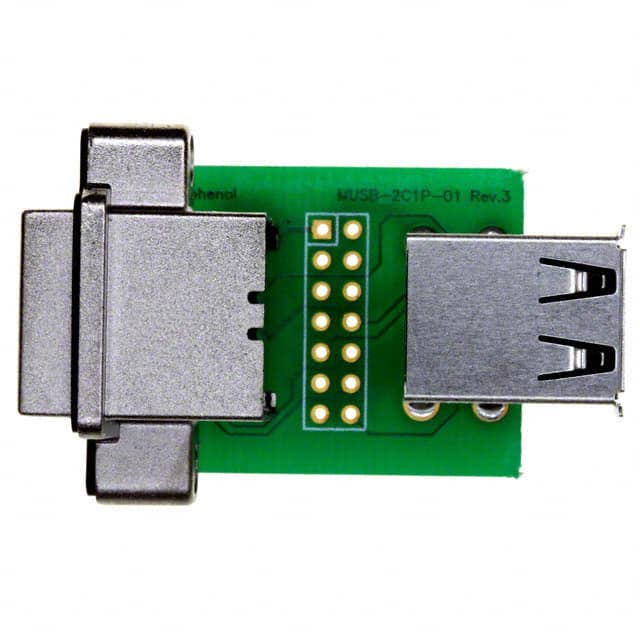 MUSB-C311-30 Amphenol ICC (Commercial Products)  USB DVI HDMI Connector Adapters